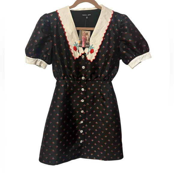 NWT Sister Jane
Courtney Jacquard Mini Dress Size XS - Picture 5 of 11